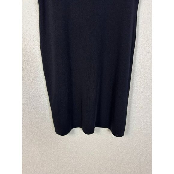 Exclusively MISOOK Dress Size Large Petite Black Short Sleeve Pullover Career - Picture 5 of 7